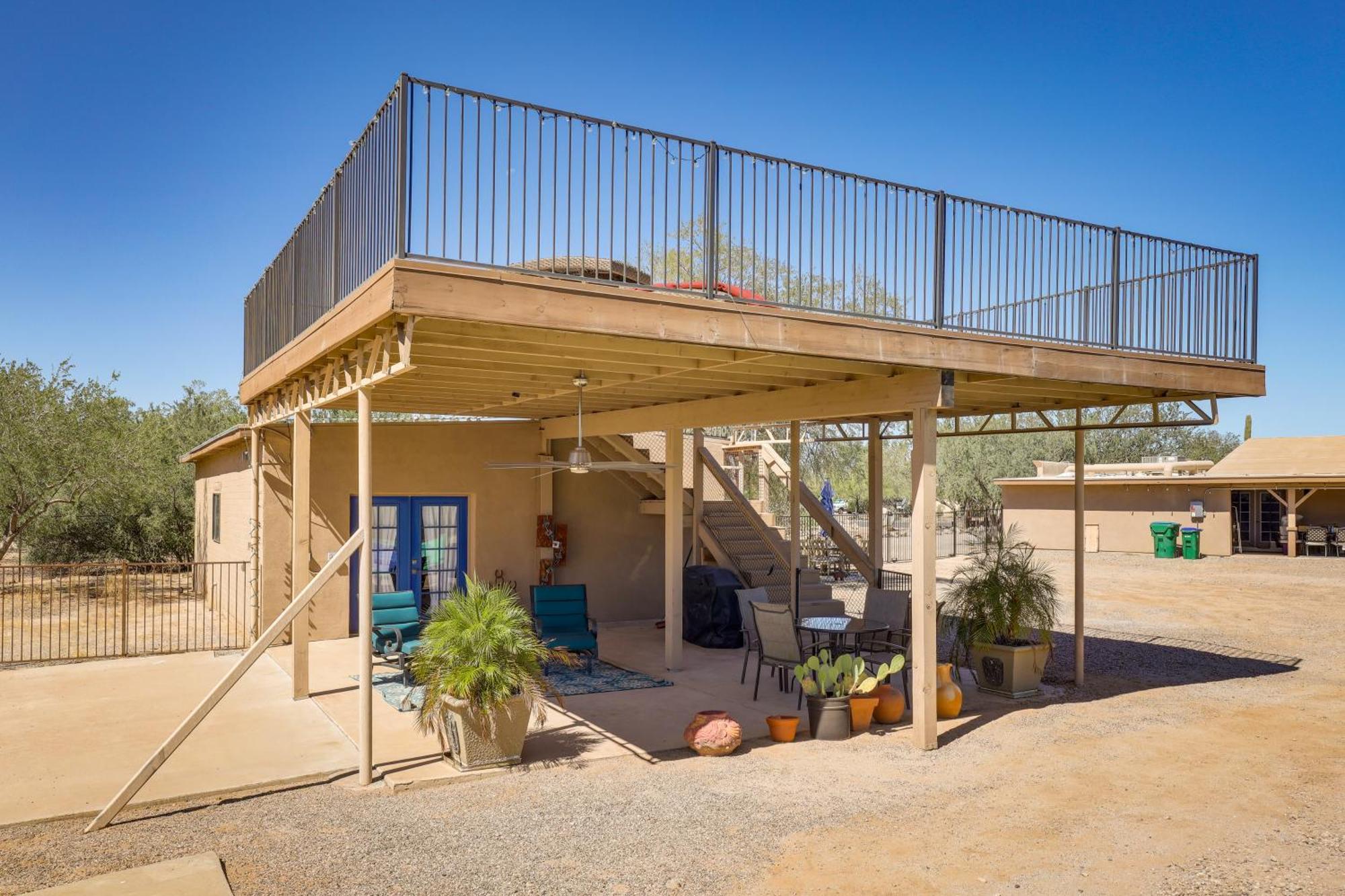 Oro Valley Retreat With Pool, Spa And Rooftop Views! Exterior foto